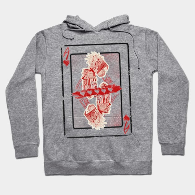 Ace of Heartz Hoodie by Snomad_Designs